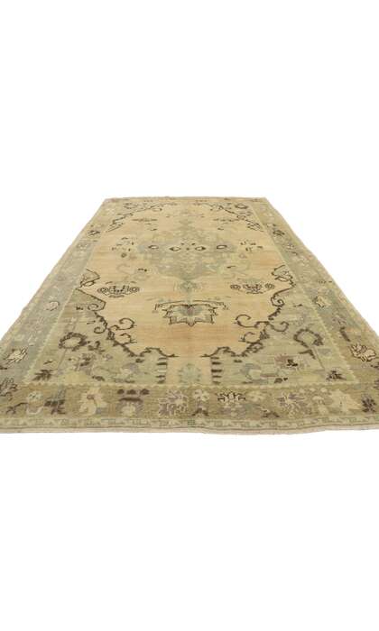 5 x 9 Vintage Oushak Rug 50487