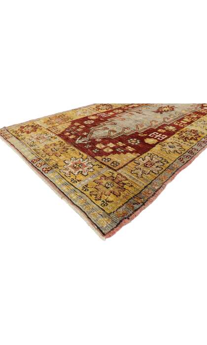 3 x 11 Vintage Turkish Oushak Runner 50651