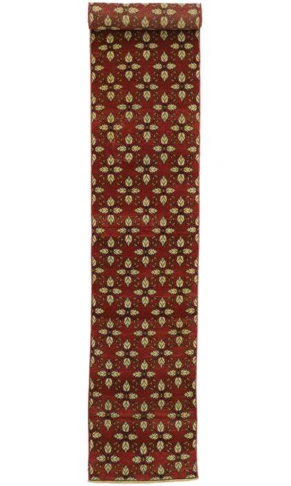 3 x 22 Vintage Red Turkish Oushak Rug 50658