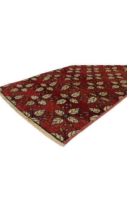 3 x 22 Vintage Red Turkish Oushak Rug 50658