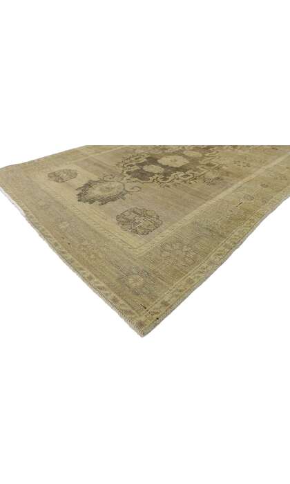 3 x 9 Vintage Turkish Oushak Rug 50838