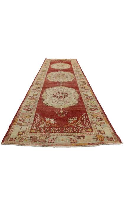 3 x 13 Vintage Turkish Oushak Rug 51043