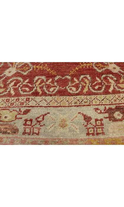 3 x 13 Vintage Turkish Oushak Rug 51043