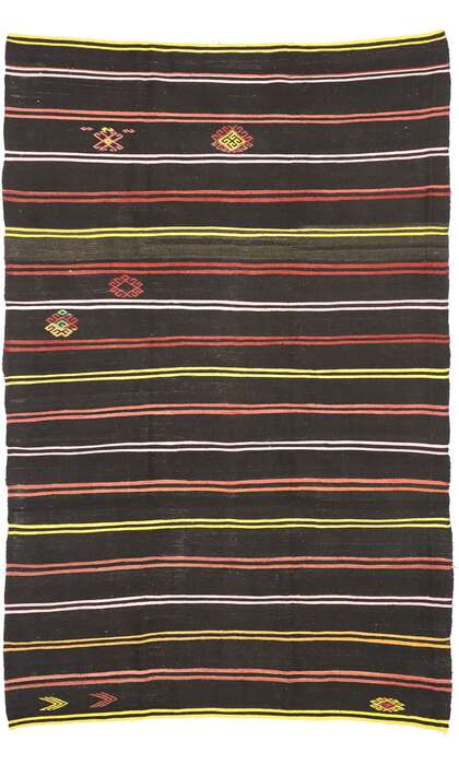 8 x 11 Vintage Turkish Kilim Rug 51304