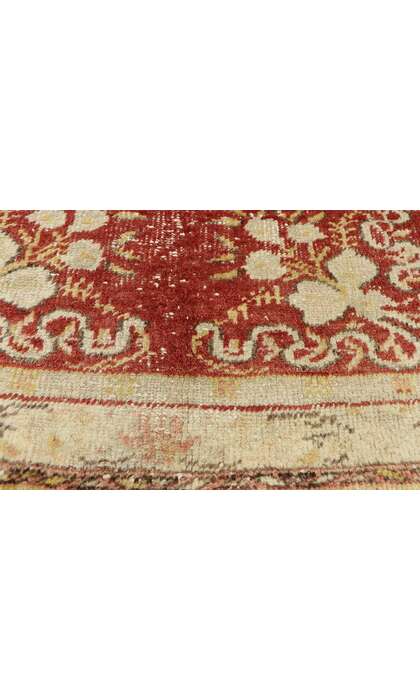 3 x 11 Vintage Oushak Rug 516623 x 11 Vintage Oushak Rug 51662