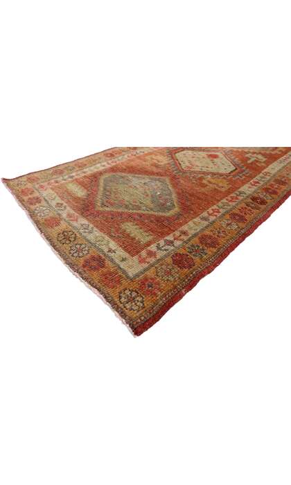 3 x 11 Vintage Turkish Oushak Rug 51665