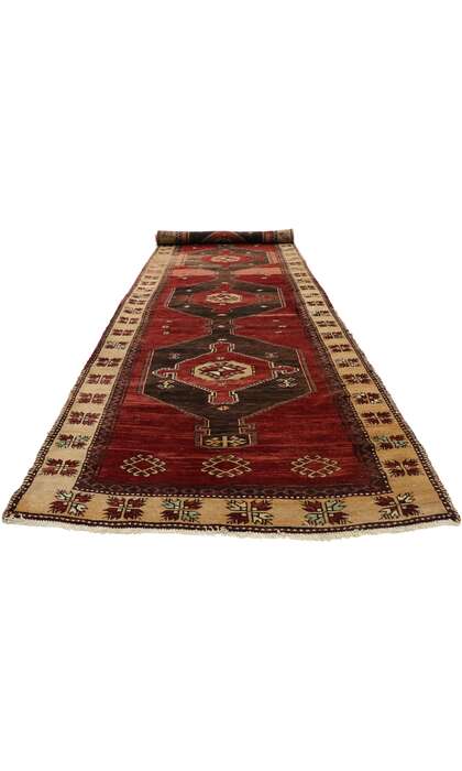 4 x 15 Vintage Oushak Rug 52141