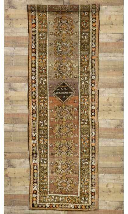 4 x 12 Vintage Oushak Rug 52142