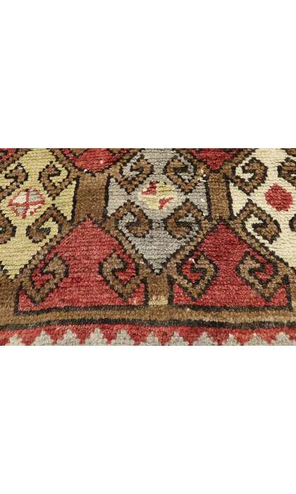 4 x 11 Vintage Turkish Oushak Runner 52403