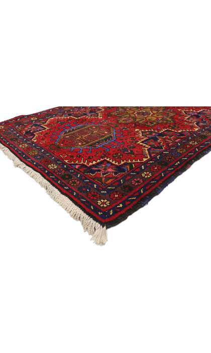 4 x 13 Persian Vintage Heriz Rug Runner 60243