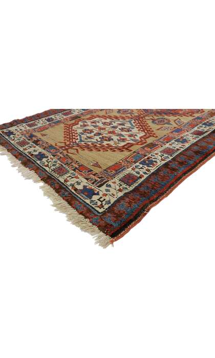 3 x 14 Antique Persian Sarab Rug 72989