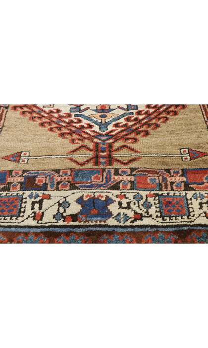 3 x 14 Antique Persian Sarab Rug 72989