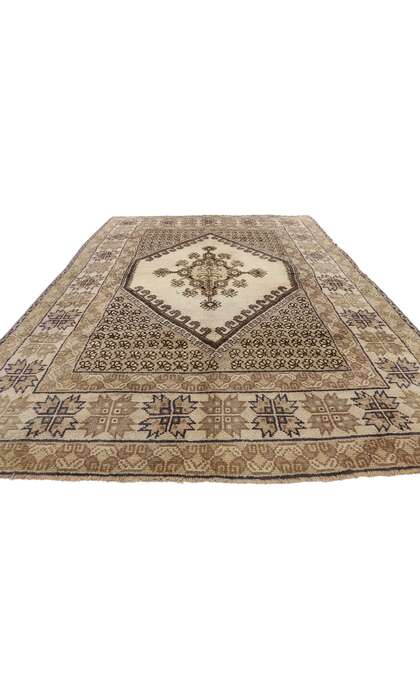 6 x 9 Vintage Rabat Moroccan Rug 73993