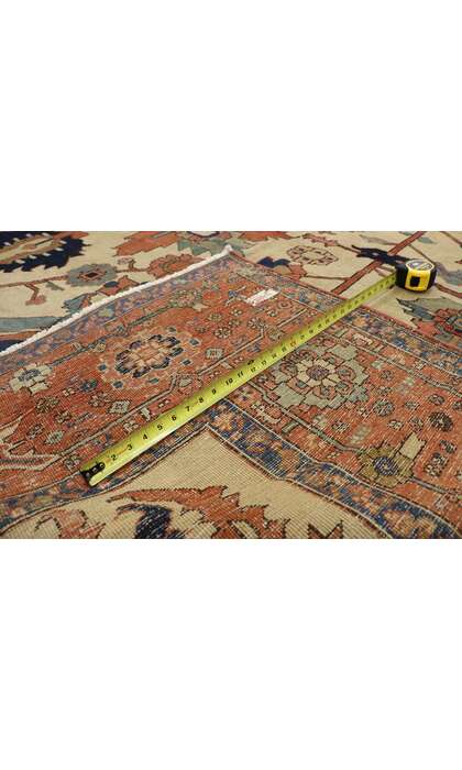 11 x 15 Antique Serapi Rug 76927