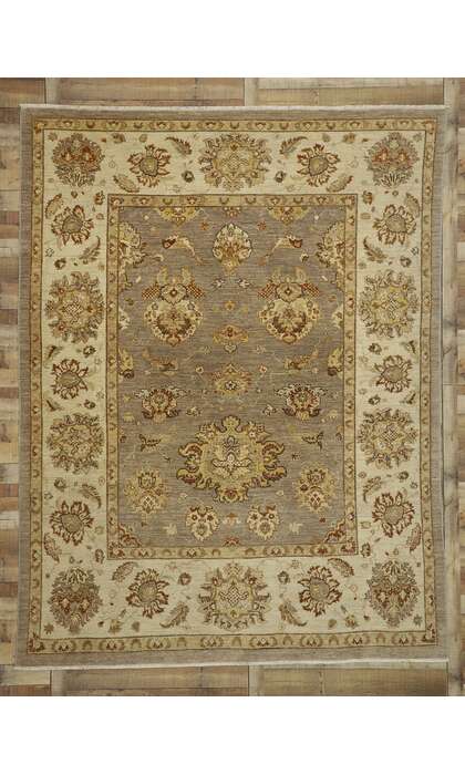 9 x 11 Vintage-Inspired Oushak Rug 77348