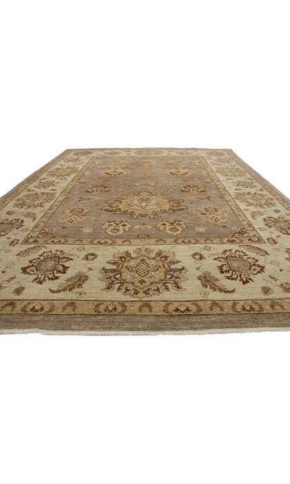 9 x 11 Vintage-Inspired Oushak Rug 77348