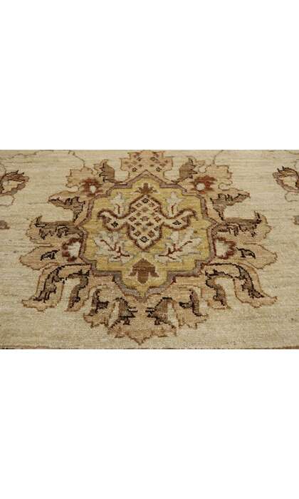9 x 11 Vintage-Inspired Oushak Rug 77348