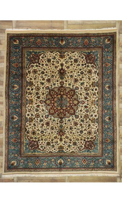 9 x 11 Vintage Tabriz Rug 77352