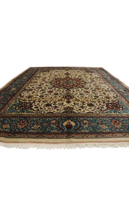 9 x 11 Vintage Tabriz Rug 77352