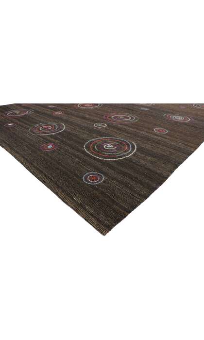 7 x 8 Vintage Uzbek Afghan Kilim Rug 80098