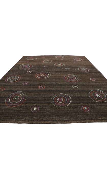 7 x 8 Vintage Uzbek Afghan Kilim Rug 80098