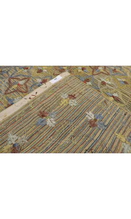 7 x 9 Vintage Uzbek Afghan Kilim Rug 80110