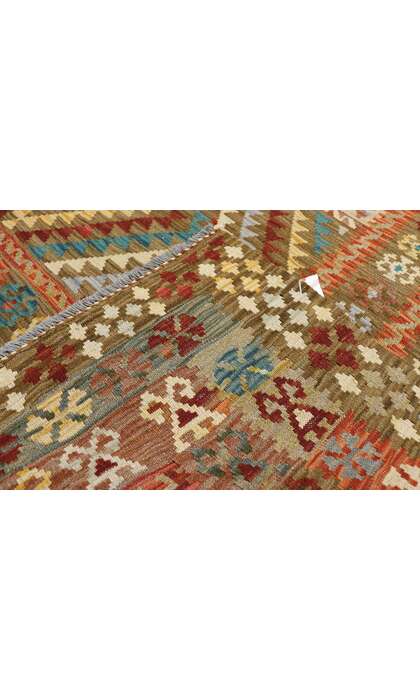 6 x 7 Vintage Afghan Kilim Rug 80151