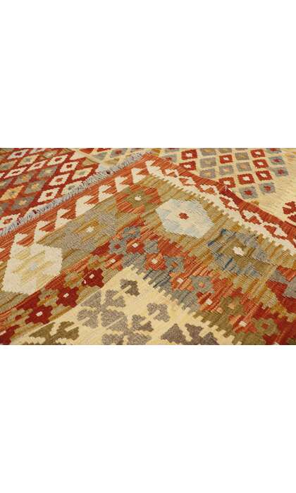 7 x 9 Vintage Afghan Kilim Rug 80160