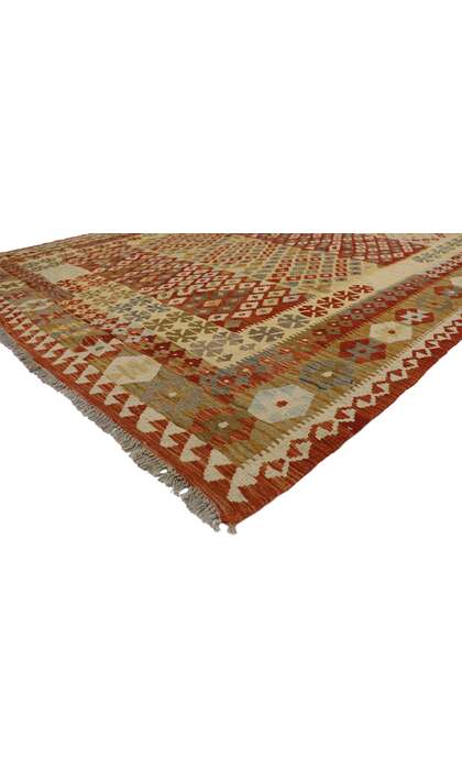 7 x 9 Vintage Afghan Kilim Rug 80160