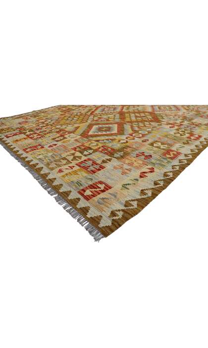 6 x 8 Vintage Afghan Kilim Rug 80165