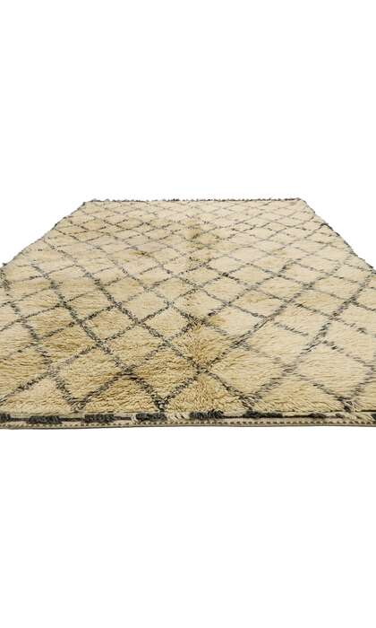 7 x 13 Vintage Moroccan Beni Ourain Rug 20328