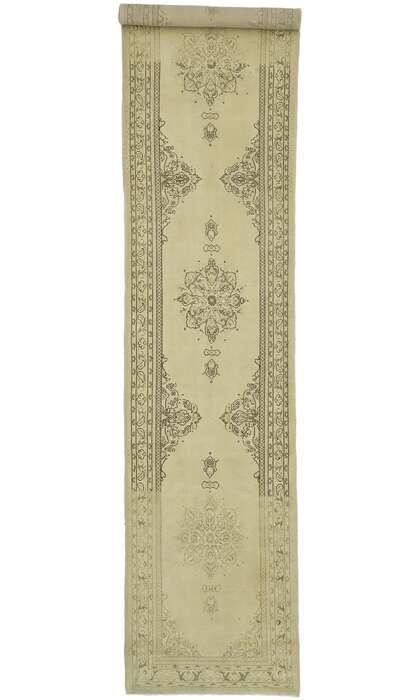 3 x 13 Vintage Turkish Oushak Rug 51041