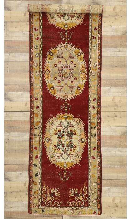3 x 13 Vintage Oushak Rug 51202
