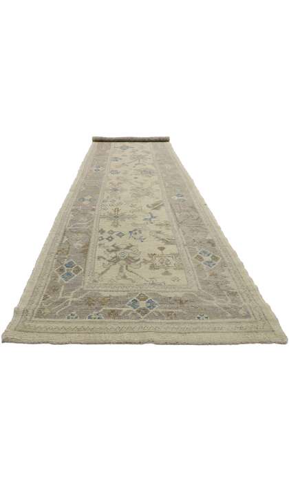 3 x 13 Modern Oushak Rug 51633
