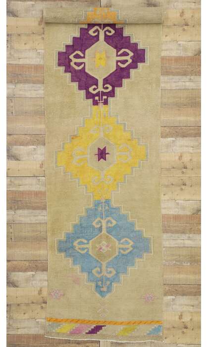 3 x 13 Vintage Oushak Rug 51841