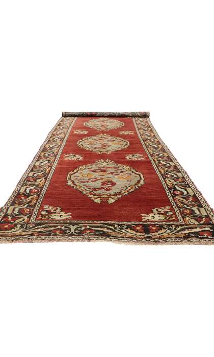 4 x 10 Vintage Oushak Rug 52128