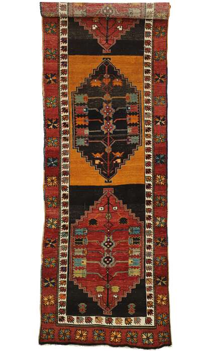 3 x 12 Vintage Oushak Rug 52145