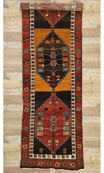 3 x 12 Vintage Oushak Rug 52145