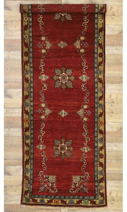 4 x 12 Vintage Oushak Rug 52147