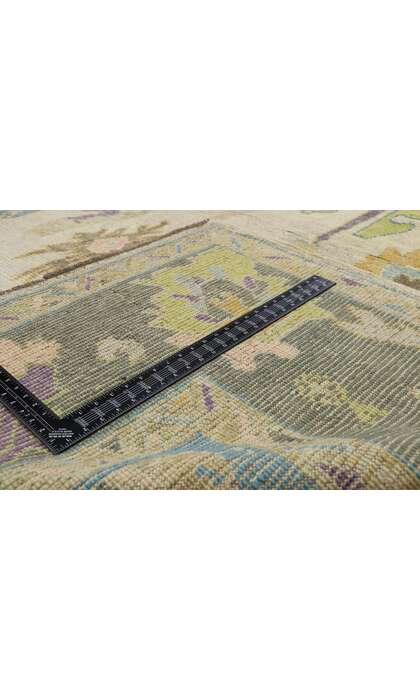 11 x 14 Colorful Oushak Rug 52528