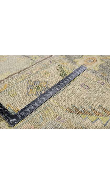 9 x 11 Colorful Turkish Oushak Rug 52529
