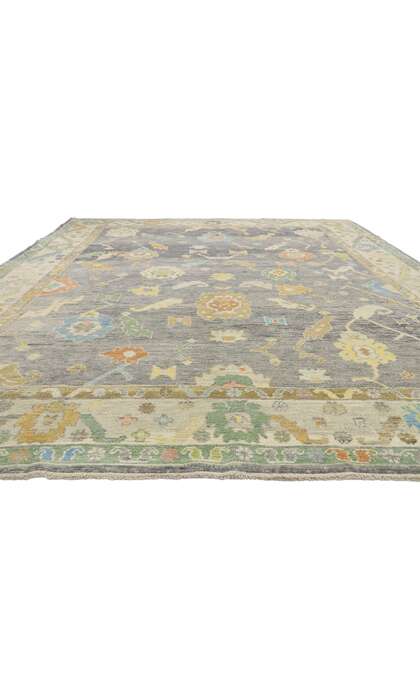 10 x 14 Colorful Oushak Rug 52537