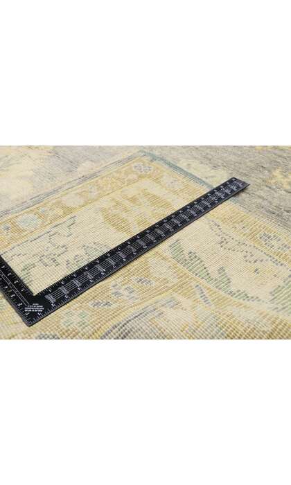 8 x 8 Colorful Oushak Rug 52544