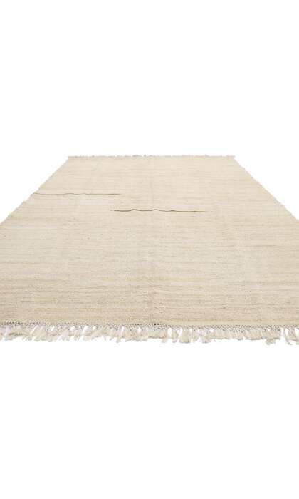 6 x 10 Vintage Neutral Turkish Kilim Rug 52623