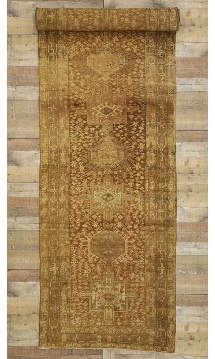 4 x 13 Persian Vintage Heriz Rug 60241