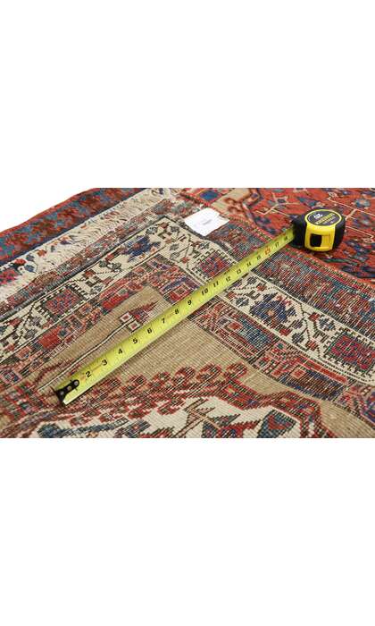 3 x 14 Antique Persian Sarab Rug 72989