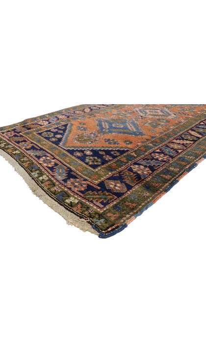 3 x 12 Antique Persian Heriz Rug 73197