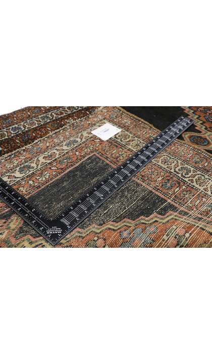3 x 13 Antique Persian Hamadan Rug 73244