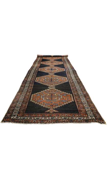 3 x 13 Antique Persian Hamadan Rug 73244