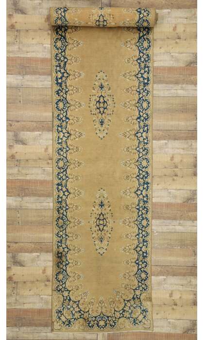 3 x 17 Antique Kerman Rug 73660